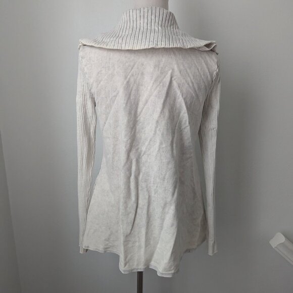 Testimony Los Angeles French Terry Open Cardigan, Medium - Picture 3 of 4